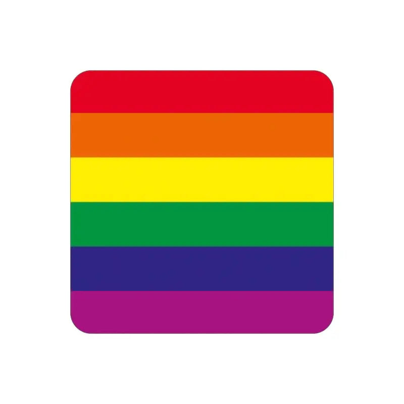 Rainbow Pride Flag Coaster - Proud Supplies - LGBTQ+ Gay Pride Shop