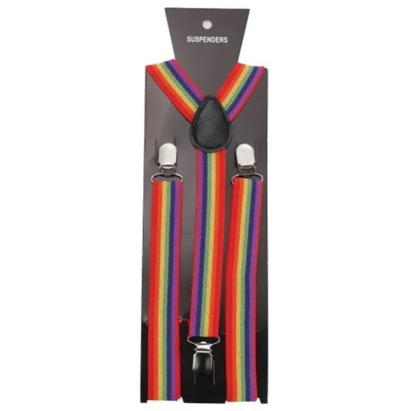 Rainbow Pride Braces/Suspenders