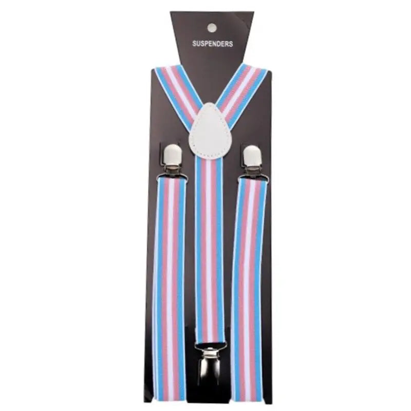 Transgender Pride Braces/Suspenders