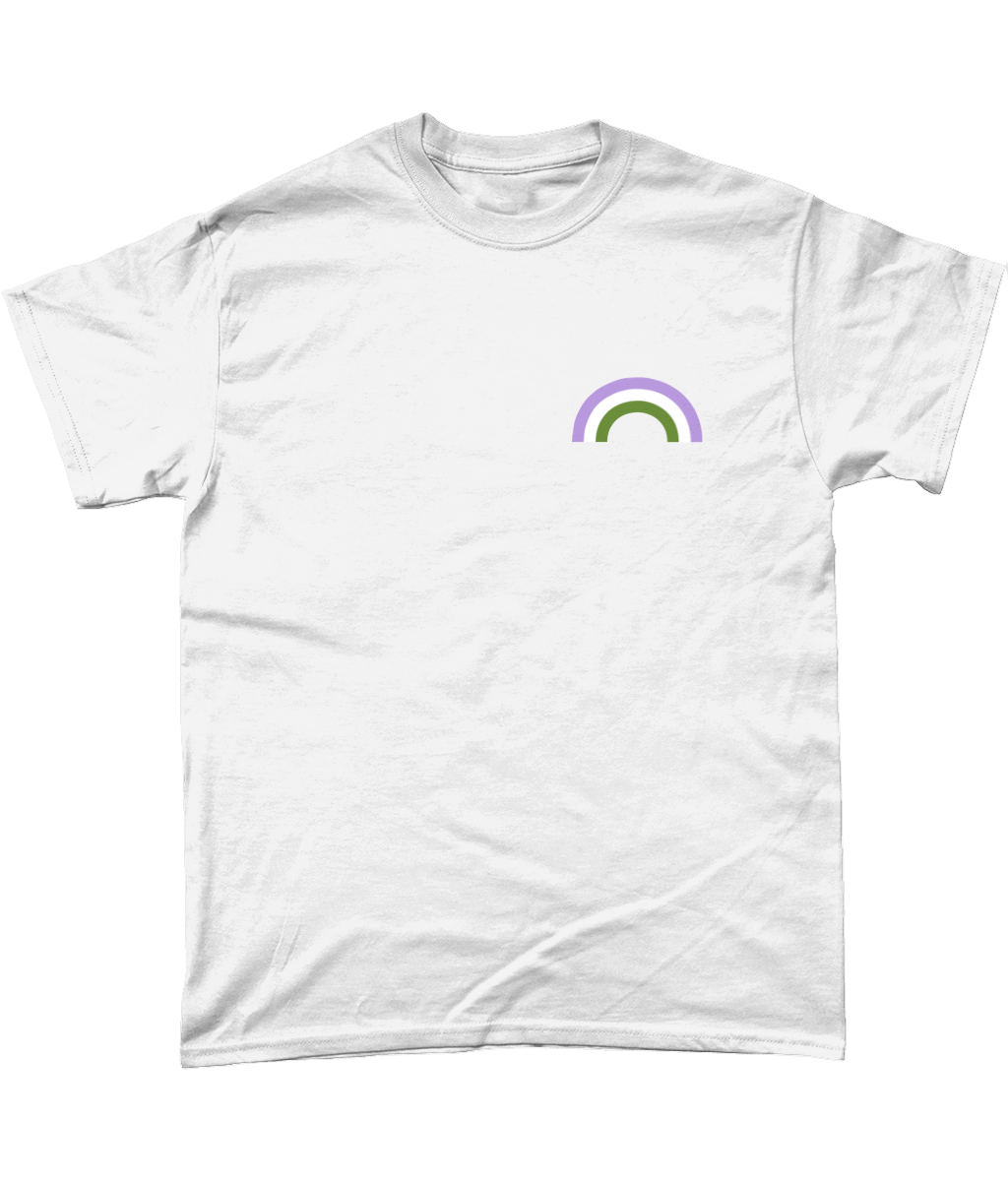 Genderqueer Rainbow T-Shirt - Proud Supplies