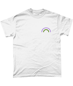 Genderqueer Rainbow T-Shirt - Proud Supplies