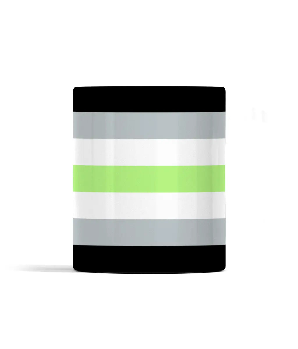 Agender Flag Mug - 2 - Proud Supplies LGBTQ+ Gay Pride Shop