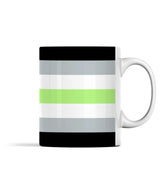 Agender Flag Mug - 3 - Proud Supplies LGBTQ+ Gay Pride Shop