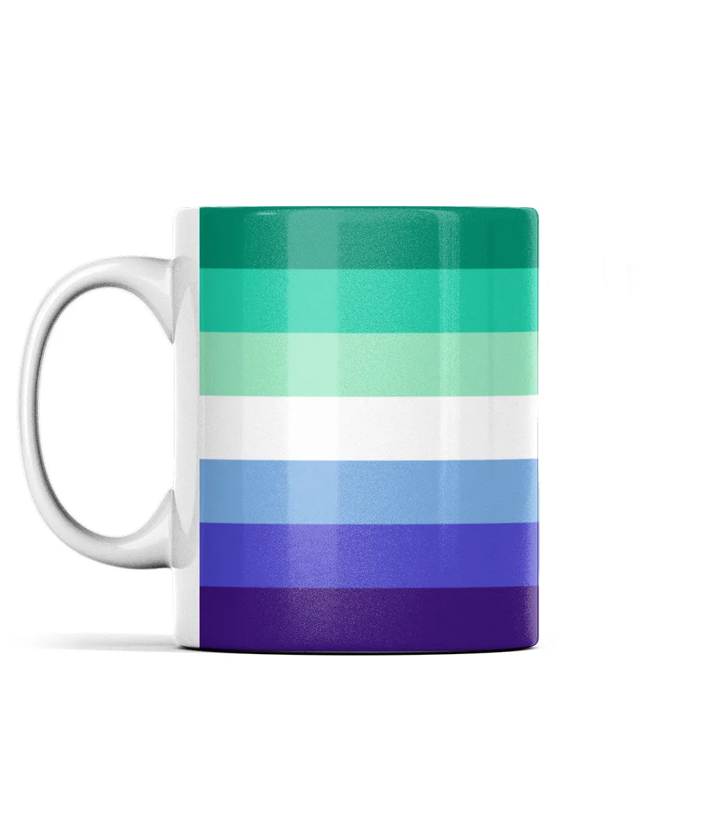 Gay Man (MLM) Pride Flag Mug - Proud Supplies