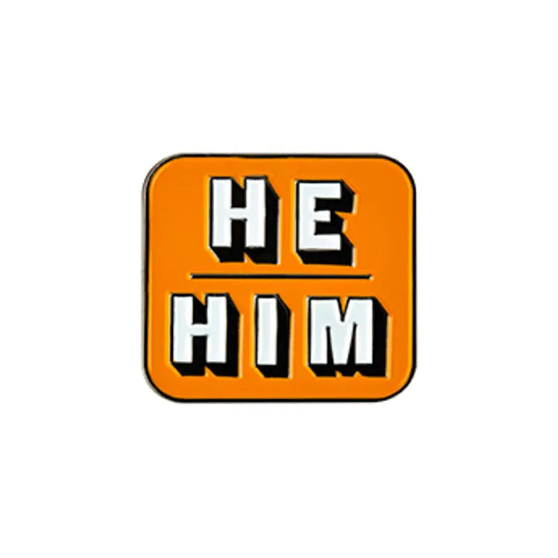 He/Him Pin Badge - Proud Supplies