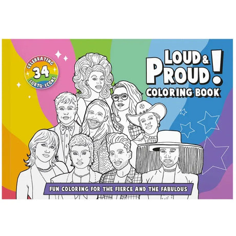 Loud & Proud Colouring Book - Proud Supplies