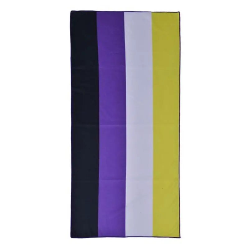 Non-Binary Microfiber Beach Towel