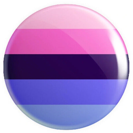 Omnisexual Flag Button Badge - Proud Supplies