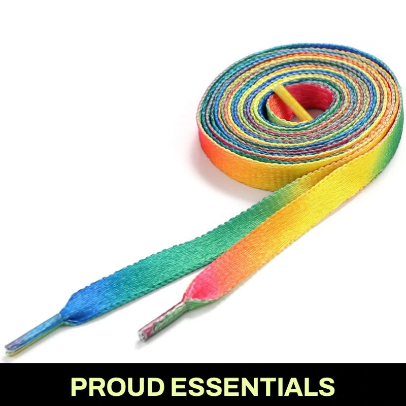 PROUD ESSENTIALS Rainbow Laces - Proud Supplies