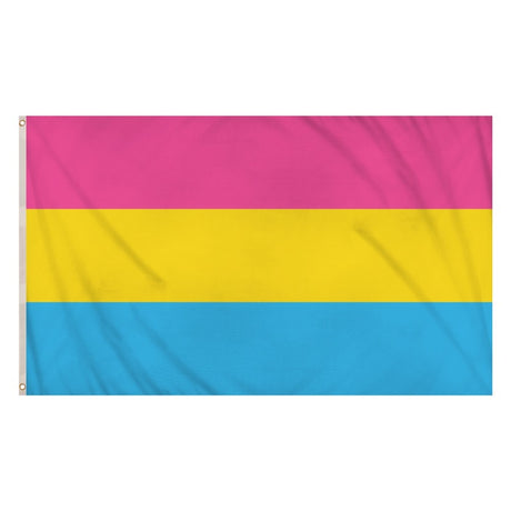 Pansexual Pride Flag 5ft x 3ft - Proud Supplies LGBTQ+ Gay Pride Store