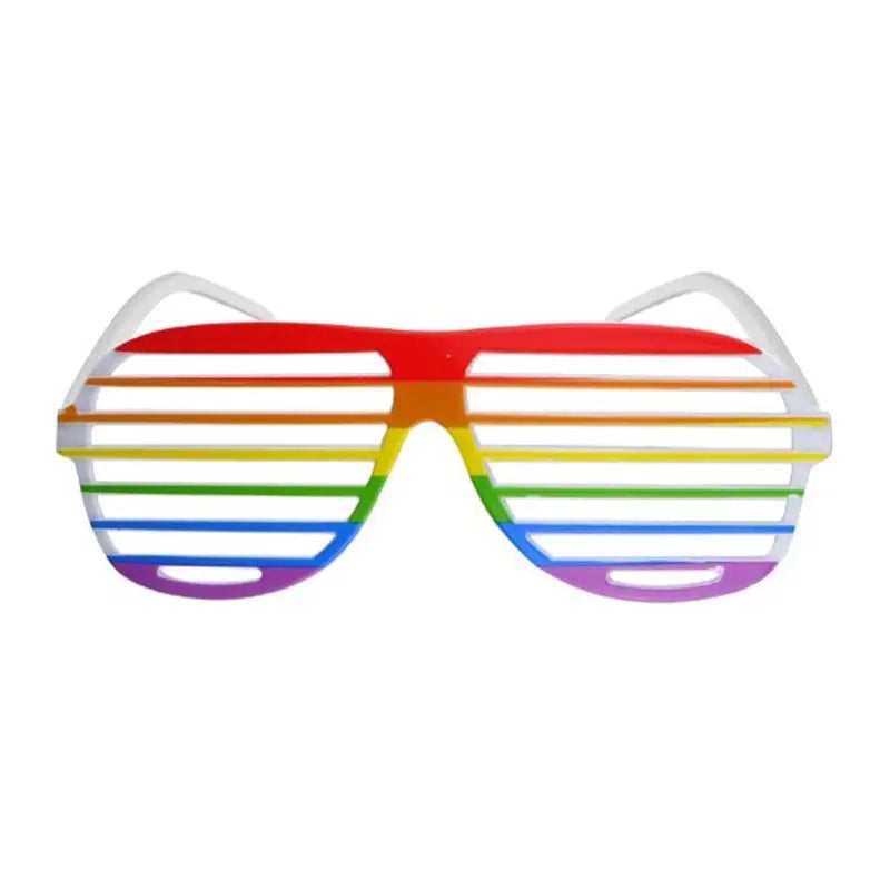 Pride Rainbow Shutter Glasses