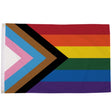 Progress Pride Flag 5ft x 3ft - Proud Supplies LGBTQ+ Gay Pride Store