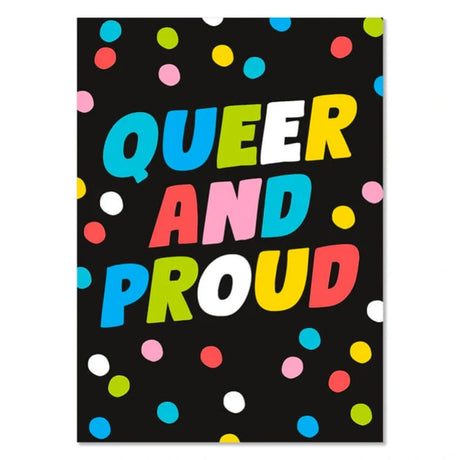 Queer and Proud Postcard - Proud Supplies