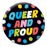 Queer and Proud Badge - Proud Supplies