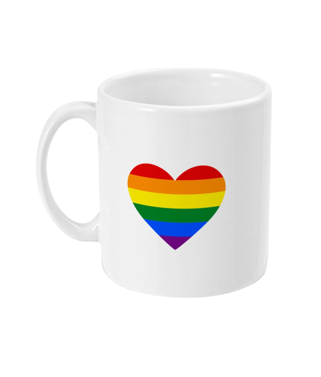 Rainbow Heart Mug - Proud Supplies