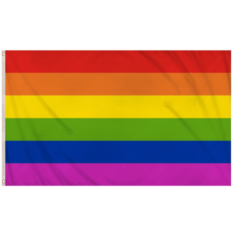 Rainbow Pride Flag 5ft x 3ft - Proud Supplies LGBTQ+ Gay Pride Store