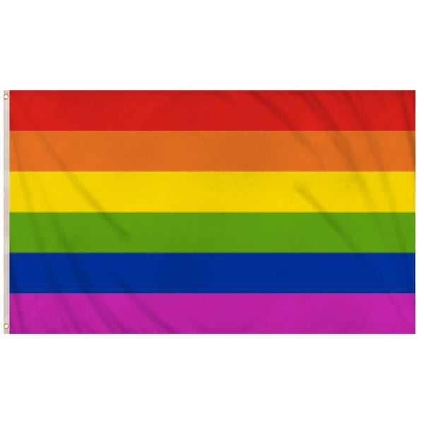 Rainbow Pride Flag (5ft x 3ft) | Proud Supplies - LGBTQ+ Pride Shop