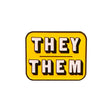 They/Them Pin Badge - Proud Supplies