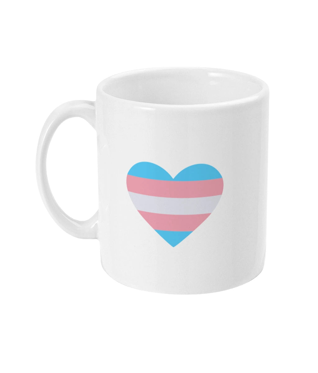 Transgender Heart Mug - Proud Supplies