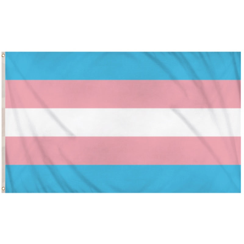 Transgender Pride Flag 5ft x 3ft - Proud Supplies LGBTQ+ Gay Pride Store