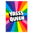 Yasss Queen Postcard - Proud Supplies - Gay Pride Shop