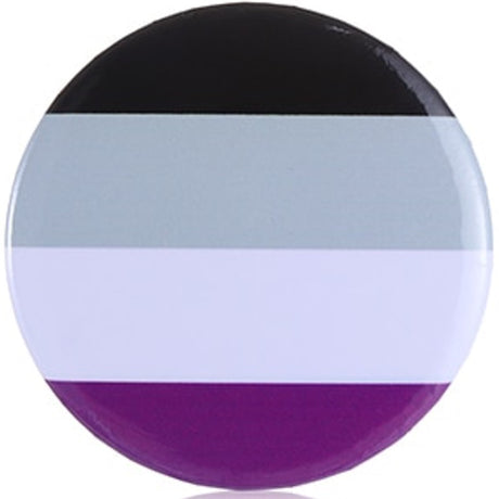 Asexual Flag Large Badge - Proud Supplies