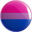 Bisexual Flag Button Badge - Proud Supplies