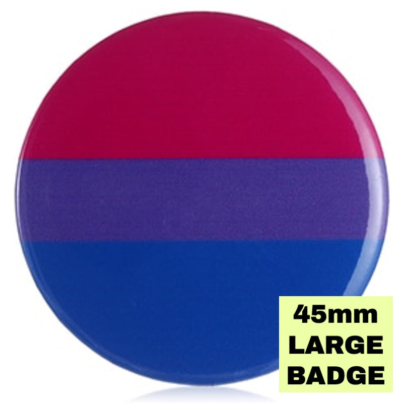 Bisexual Flag Large Badge - Proud Supplies