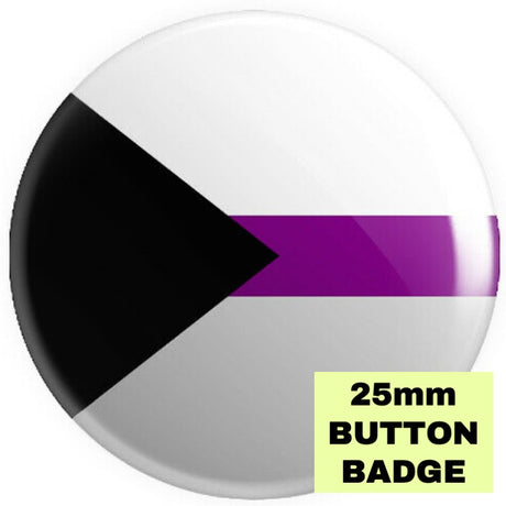 Demisexual Flag Button Badge - Proud Supplies