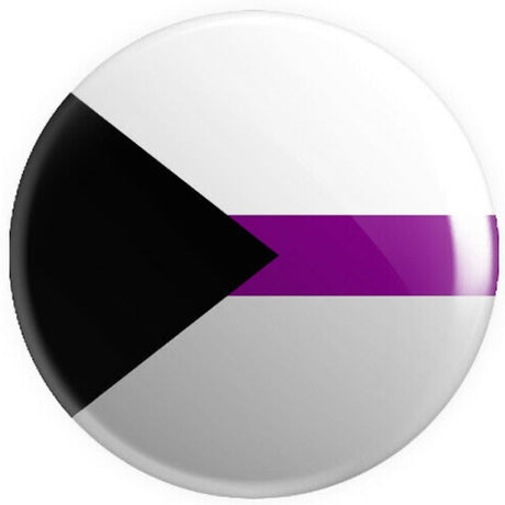 Demisexual Flag Button Badge - Proud Supplies