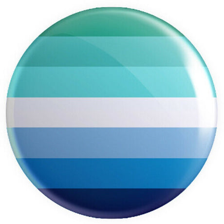 Gay Male / MLM (Male Loving Male) Flag Button Badge - Proud Supplies