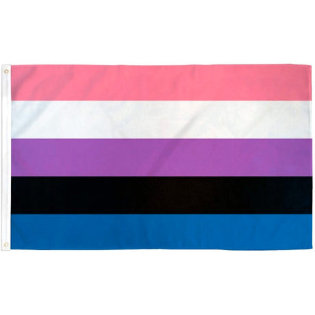 Genderfluid Flag (5ft x 3ft) - Proud Supplies