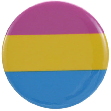 Pansexual Flag Large Badge - Proud Supplies