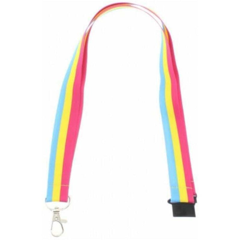 Pansexual Pride Flag Lanyard - Proud Supplies