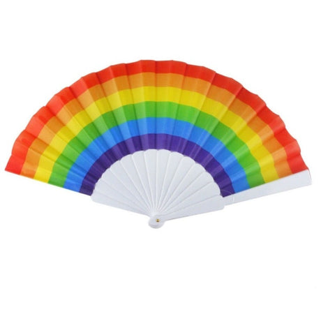 PROUD ESSENTIALS Rainbow Handheld Fan - Proud Supplies
