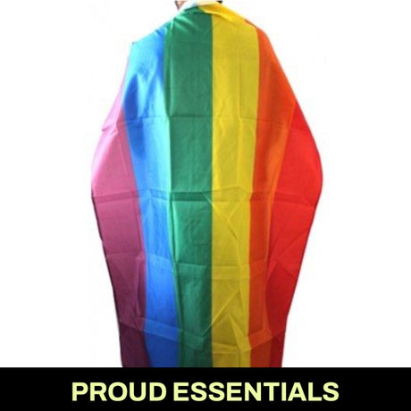 PROUD ESSENTIALS Rainbow Flag Cape Set - Proud Supplies