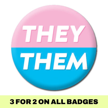 They/Them Badge - Proud Supplies